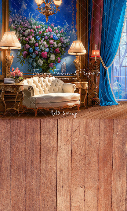 Elegant Lounge - Blue - With Sweep Option