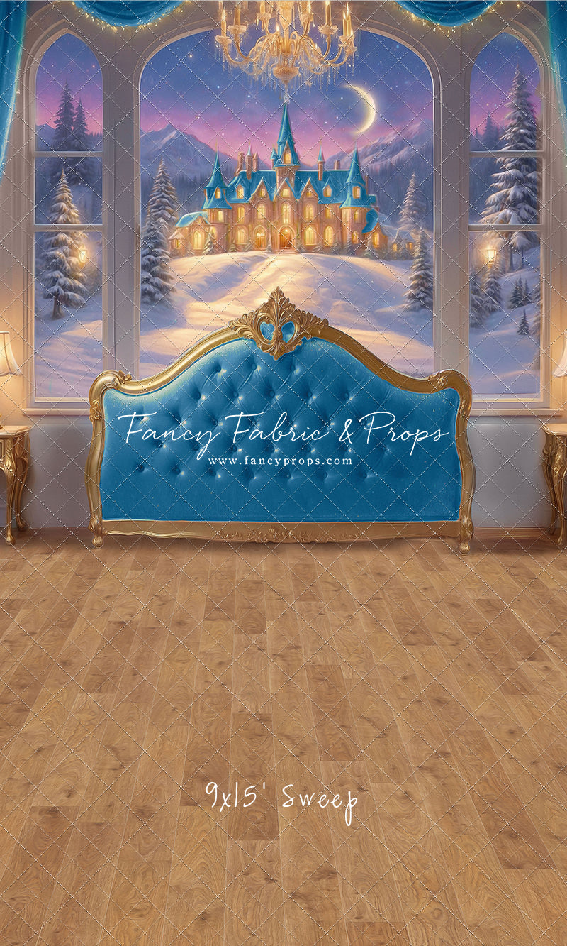 Holiday Fairytale Slumber - Blue  - With Sweep Option