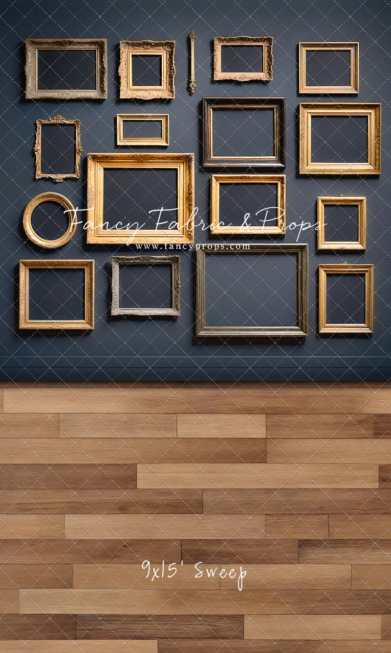 Jewel Frames - Blue - With Sweep Option