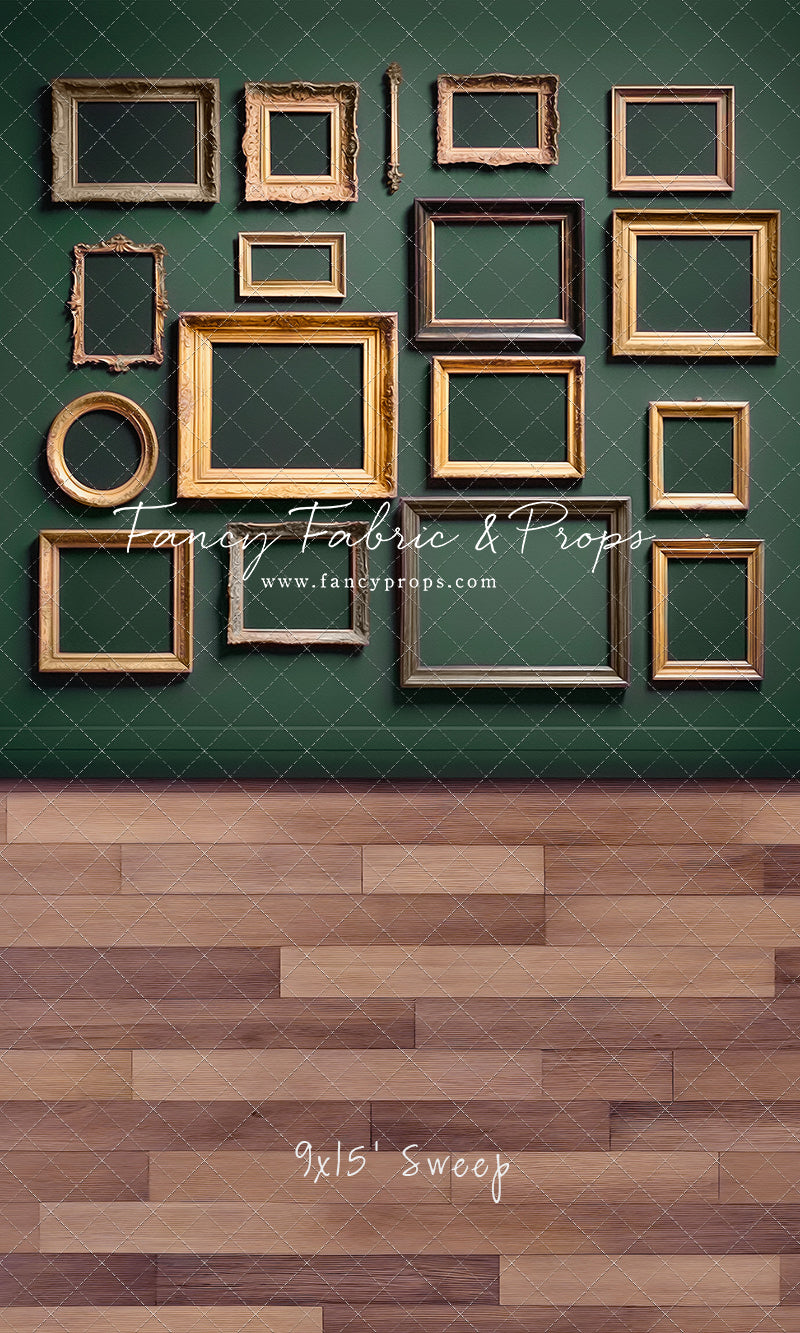 Jewel Frames - Green - With Sweep Option