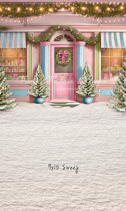 Frosty Sweet Shop - Pink & Blue - with Sweep Option