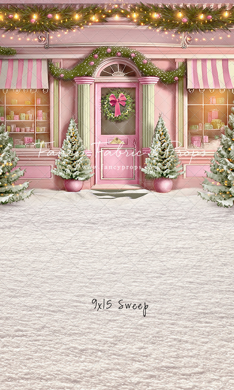 Frosty Sweet Shop - Pink & Sage - with Sweep Option