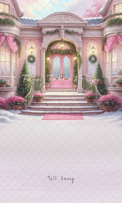 Rose Victorian Christmas - With Sweep Option
