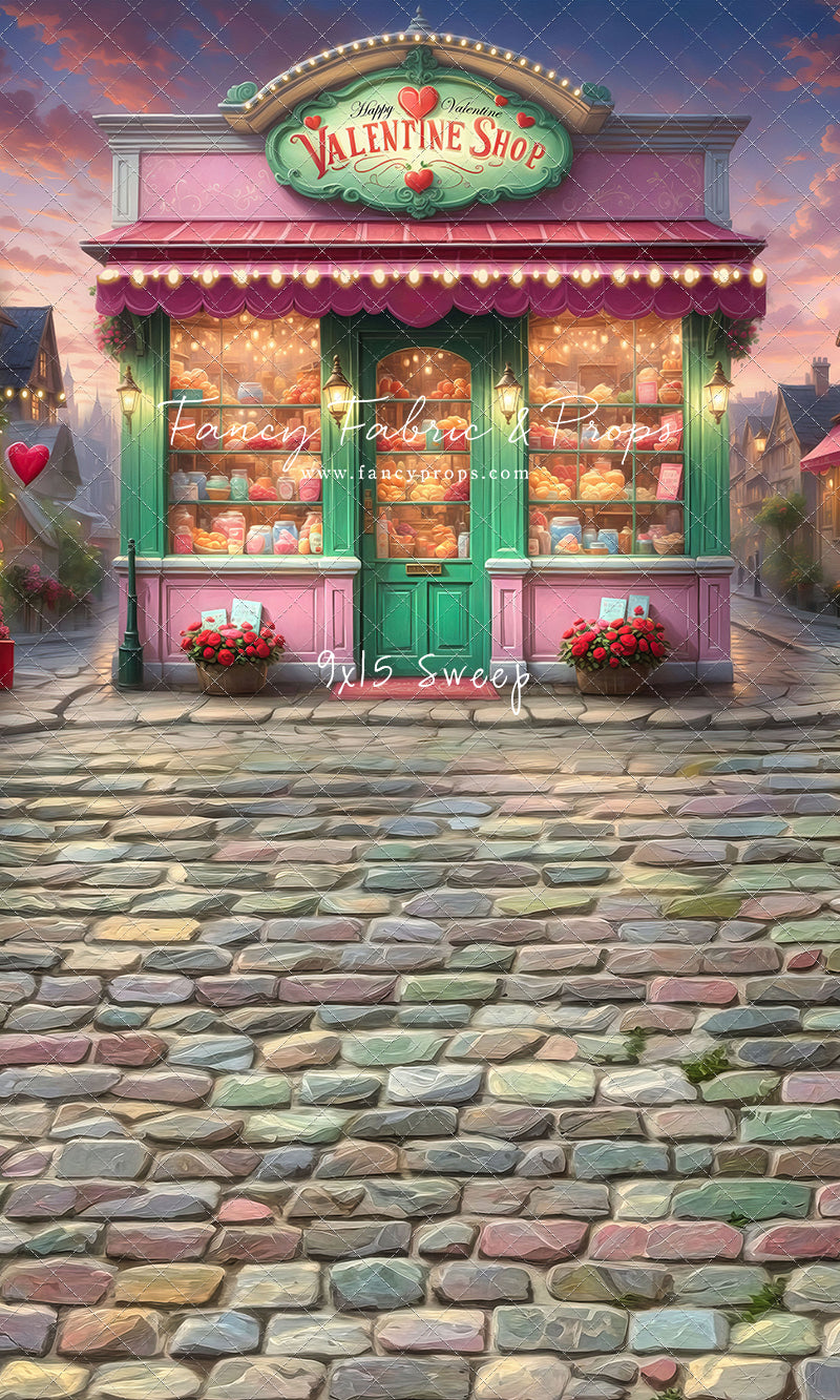 Sweet Valentine Shop- With Sweep Option