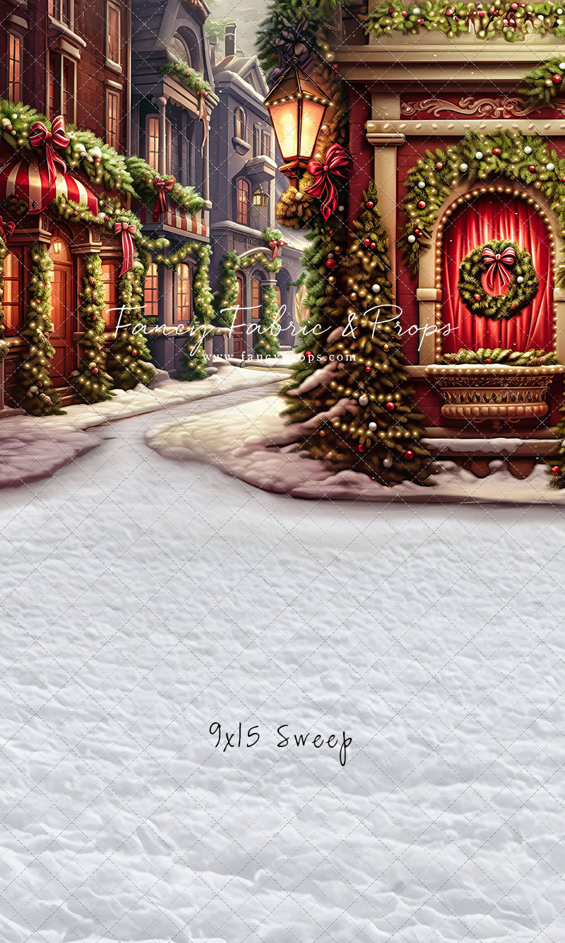 Crimson Emporium Alley - with Sweep Option