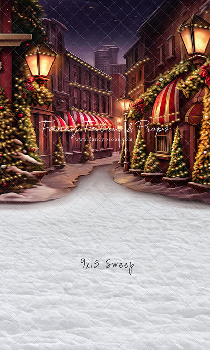 Crimson Christmas Shops - with Sweep Option