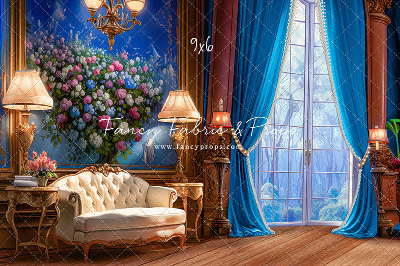 Elegant Lounge - Blue - With Sweep Option