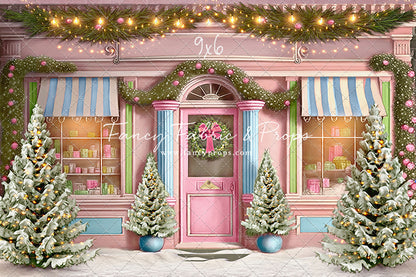 Frosty Sweet Shop - Pink & Blue - with Sweep Option