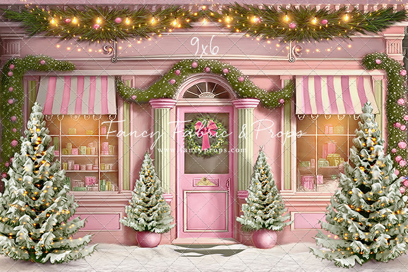 Frosty Sweet Shop - Pink & Sage - with Sweep Option