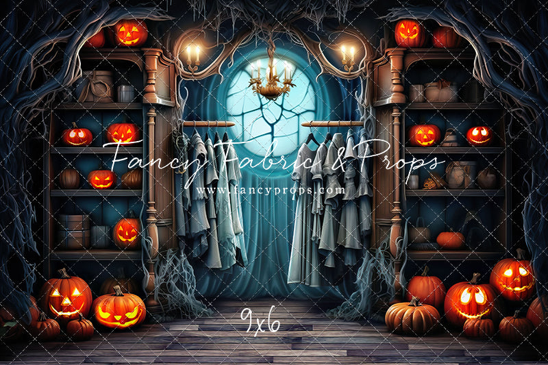 Haunted Wardrobe -Grey Floor - With Sweep Option