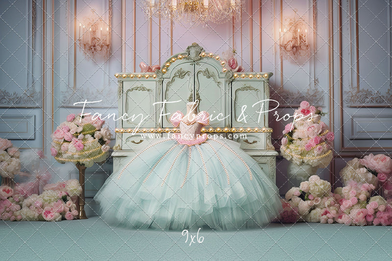 Miss Charlotte - Sage Carpet - With Sweep Option