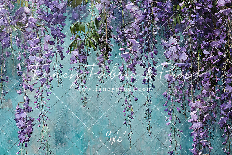 Painted Blue Wisteria