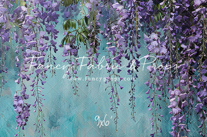 Painted Blue Wisteria