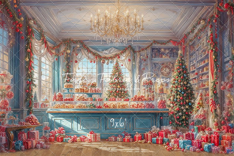 Winter Wonderland Sweet Shop - With Sweep Option