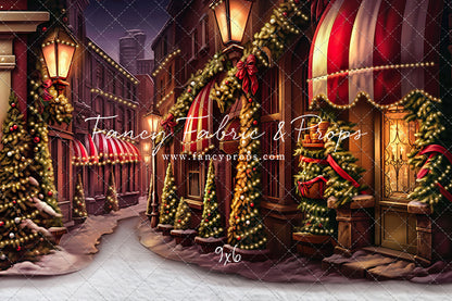 Crimson Christmas Shops - with Sweep Option