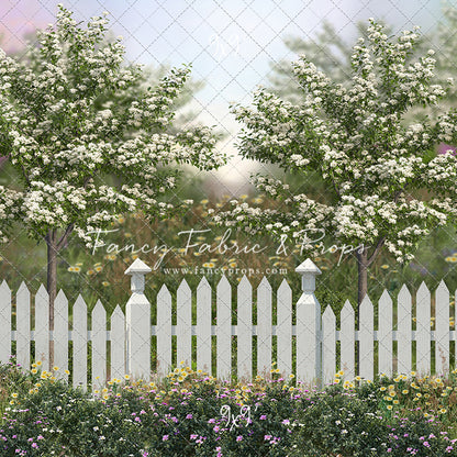 Country Spring Picket Fence