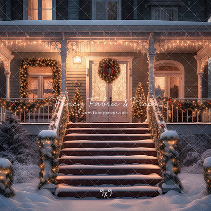 Front Porch Winter Nights