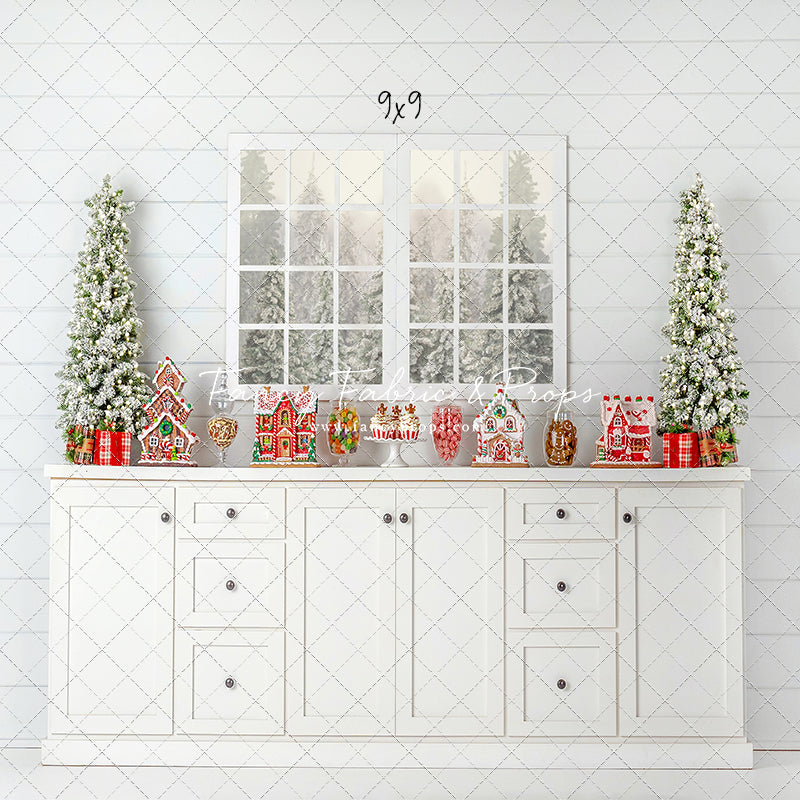 Gingerbread Kitchen Buffet