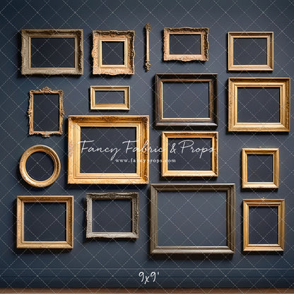 Jewel Frames - Blue - With Sweep Option