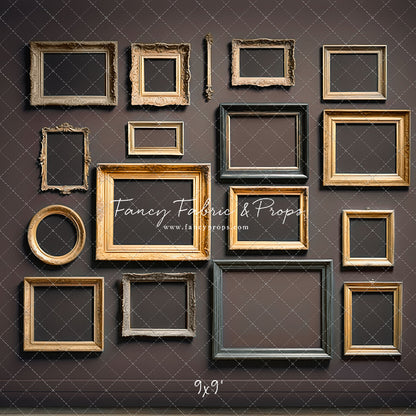 Jewel Frames - Brown - With Sweep Option