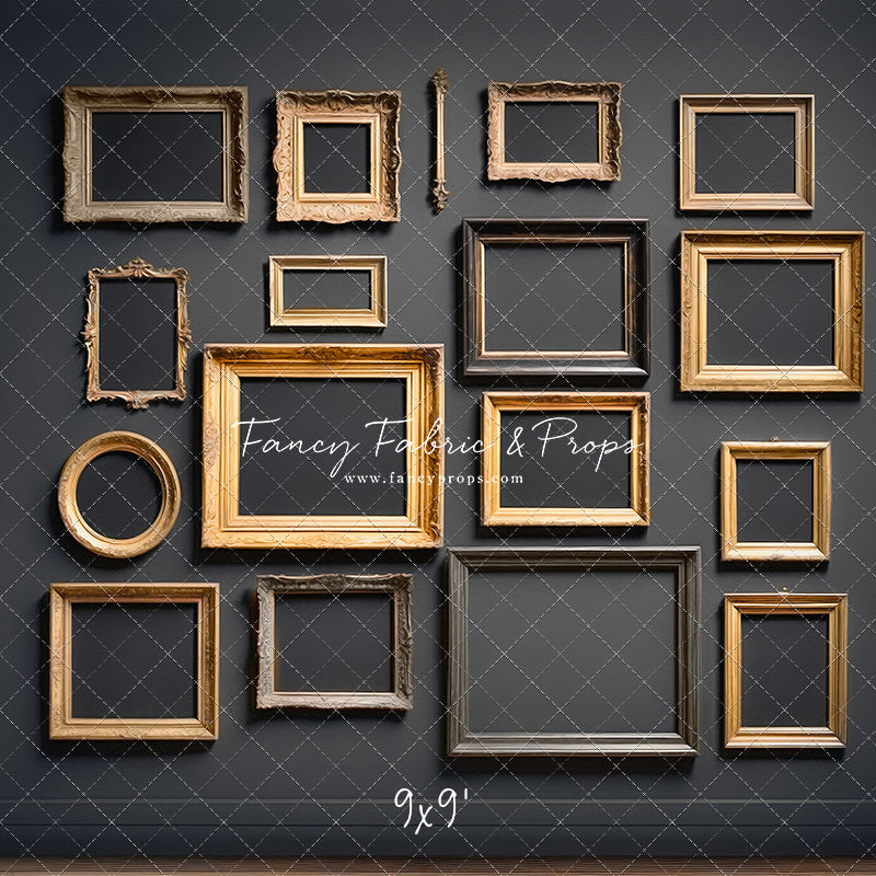 Jewel Frames - Gray - With Sweep Option