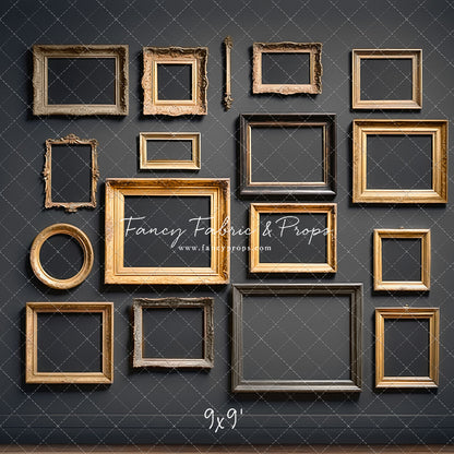 Jewel Frames - Gray - With Sweep Option