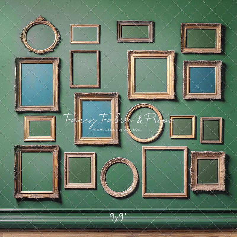 Pastel Frames - Green - With Sweep Option