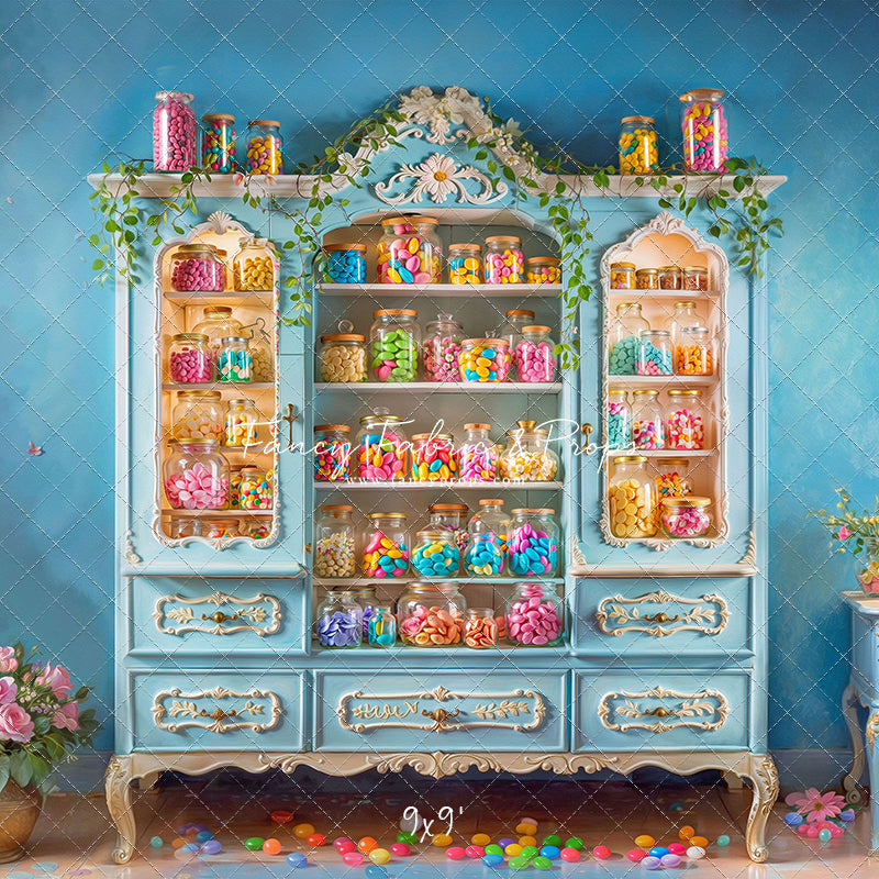 Sweet Stash - Blue Candy Floor - With Sweep Option