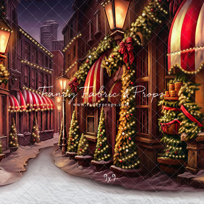 Crimson Christmas Shops - with Sweep Option