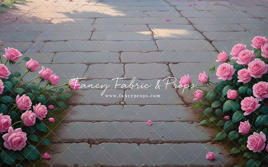 Blushing Blooms Pathway Mat Floor