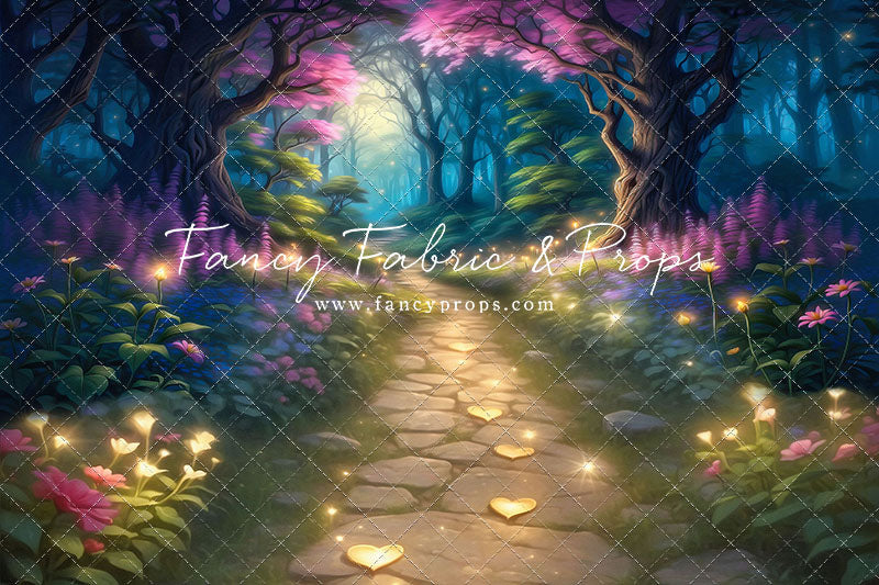 Fairy Valentine Forest - With Sweep Option
