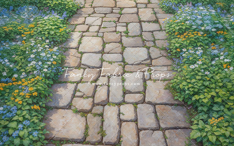 Flower Shop Cobblestone Mat Floor