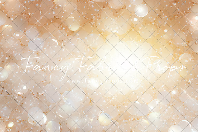 Golden Bokeh Shimmer