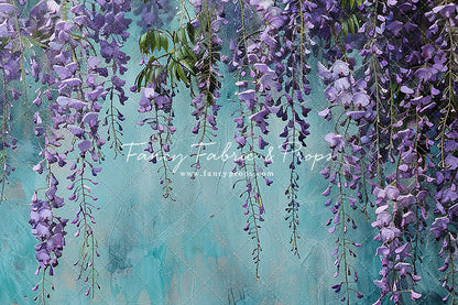 Painted Blue Wisteria