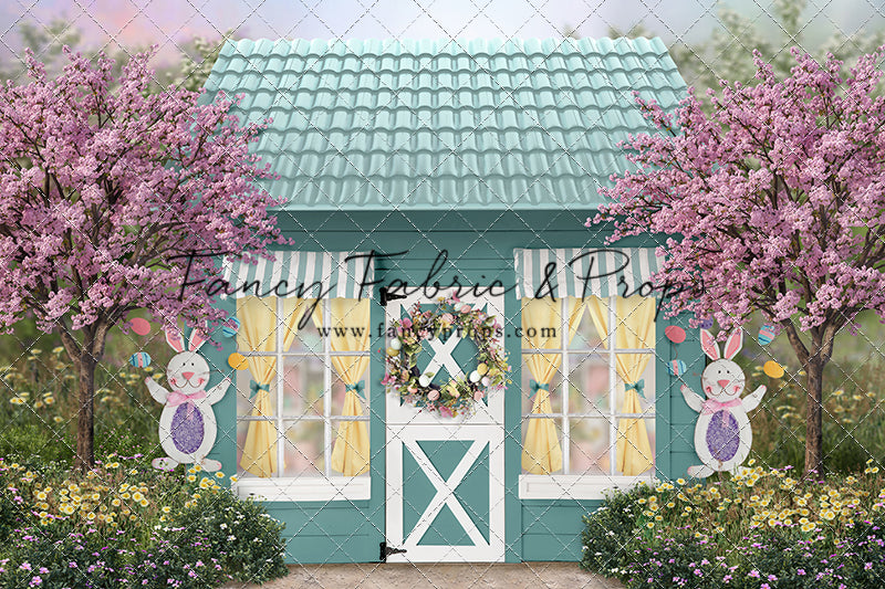 Spring in Bloom Bunny House