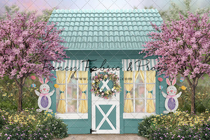 Spring in Bloom Bunny House