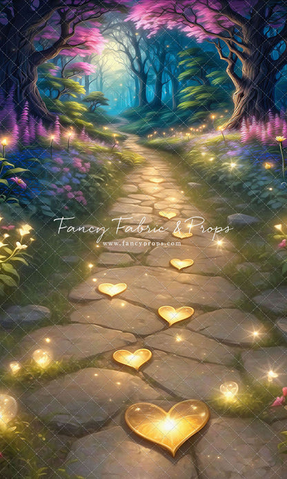 Fairy Valentine Forest - With Sweep Option