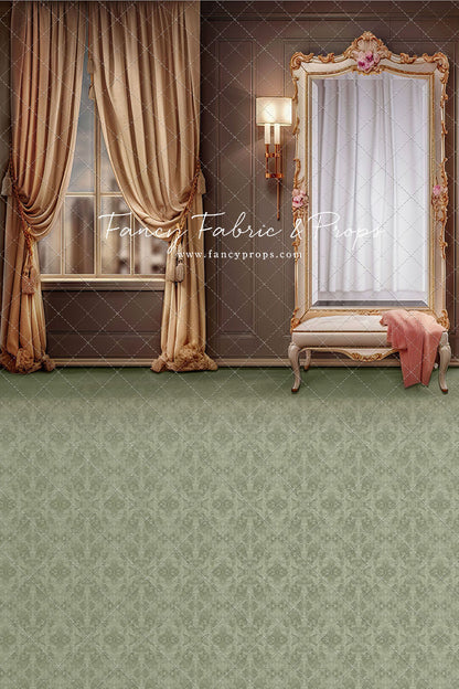 Glam Mirror - Green Floor - With Sweep Option