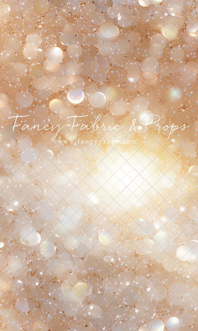 Golden Bokeh Shimmer