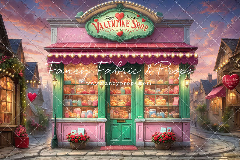 Sweet Valentine Shop- With Sweep Option