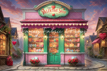 Sweet Valentine Shop- With Sweep Option