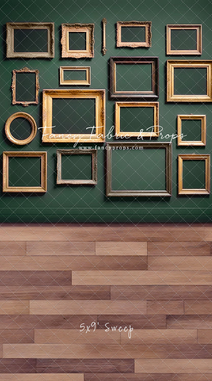 Jewel Frames - Green - With Sweep Option