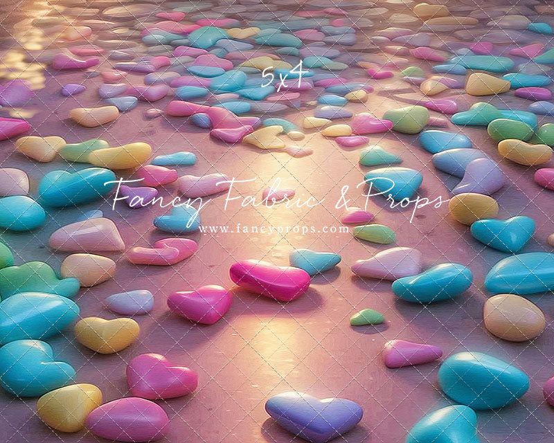 Sweet Tart Hearts Candy Mat Floor