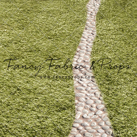 Grass Stone Path Grass - Mat Floor