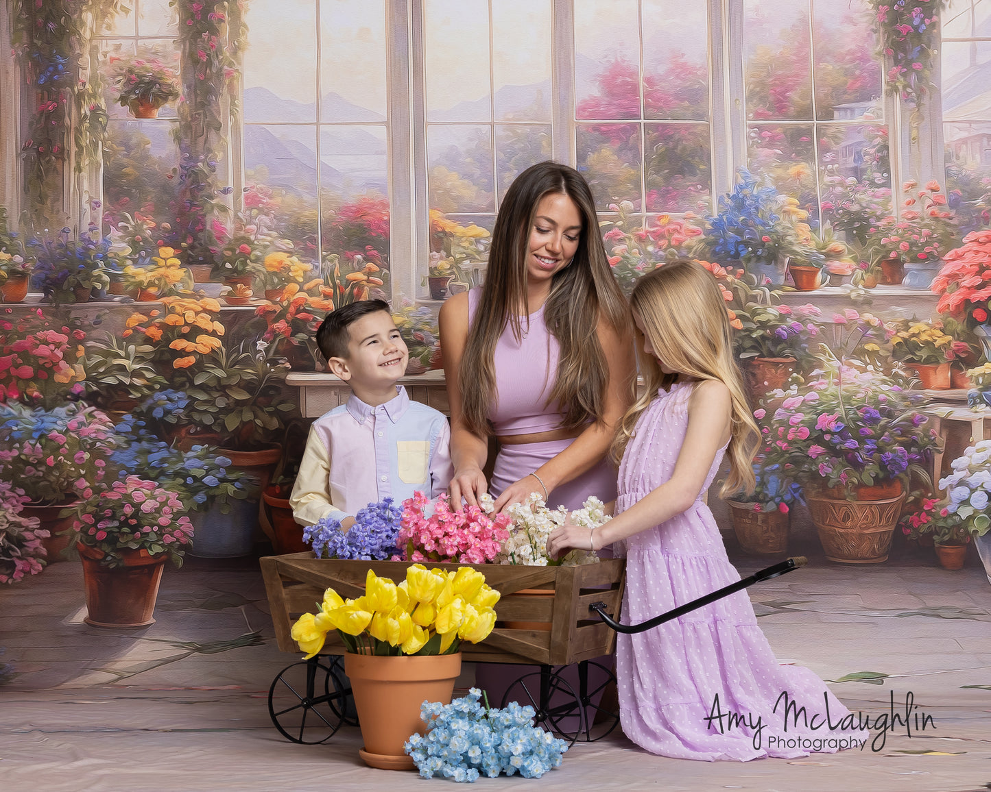 Green House Blooms - With Sweep Option