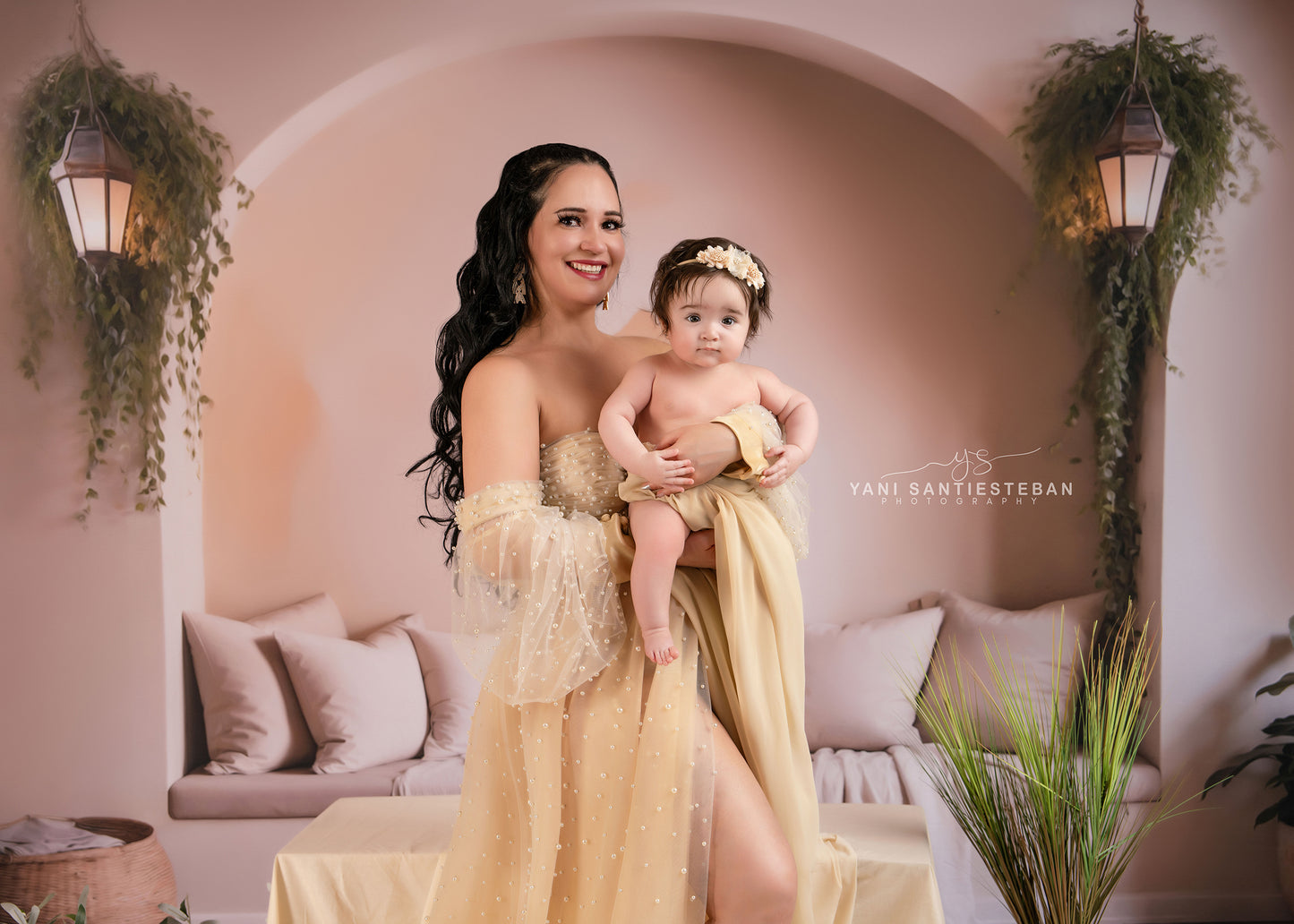 Warm Beige Comforts - Wood Floor - With Sweep Option