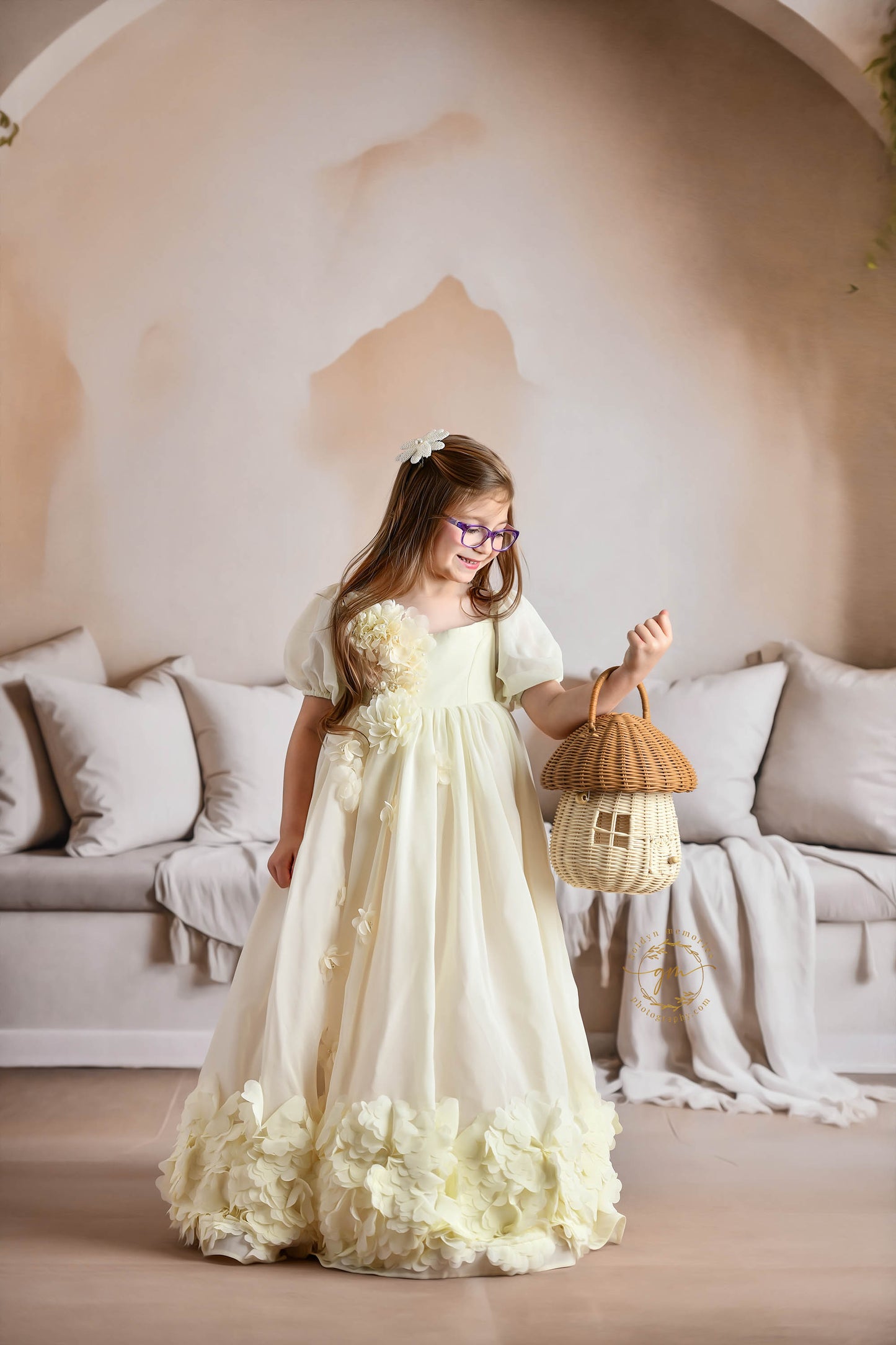 Warm Beige Comforts - Tile Floor - With Sweep Option