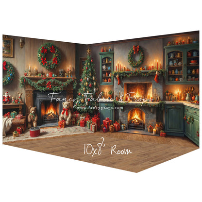 Festive Fireside Baking - Room