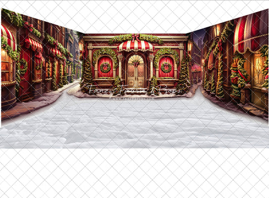 Crimson & Gilt Christmas Emporium - 4 piece Room