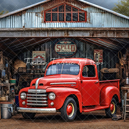 Old Time Station 60x50" - Plus Sweep Option - Littles Collection